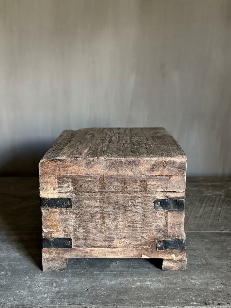 Houten kistje oud hout | Houten kistje truckwood  B small