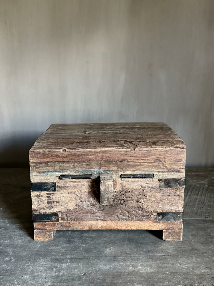 Houten kistje oud hout | Houten kistje truckwood  B small