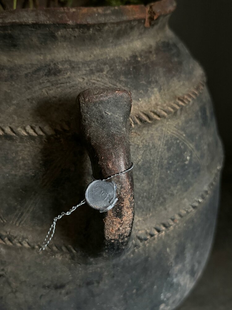 Antieke Marokkaanse Berber pot  Hoffz