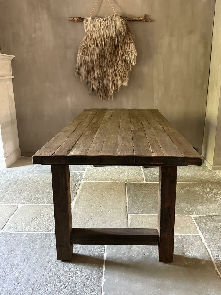 eettafel Diftwood met H poot