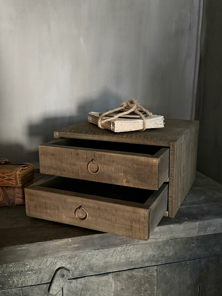 Ladenkastje Driftwood | Organizer Driftwood