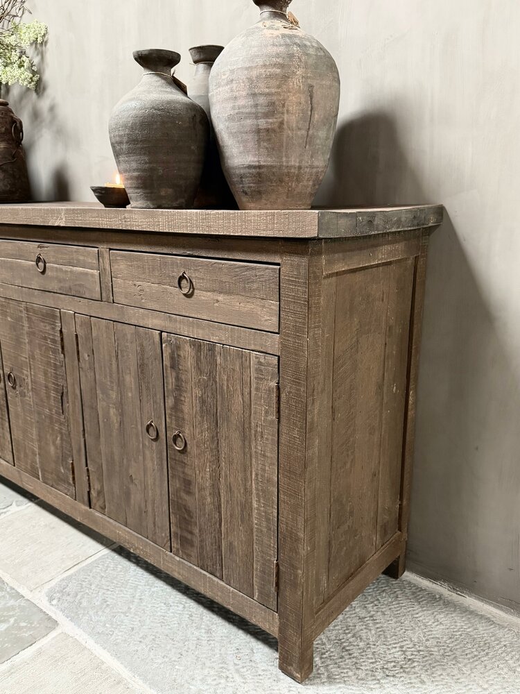 Dressoir Driftwood 6-deurs /4 lades 