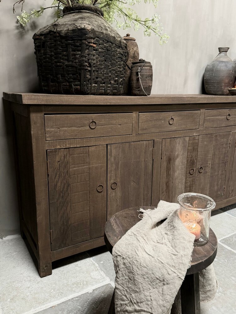 Dressoir Driftwood 6-deurs /4 lades 