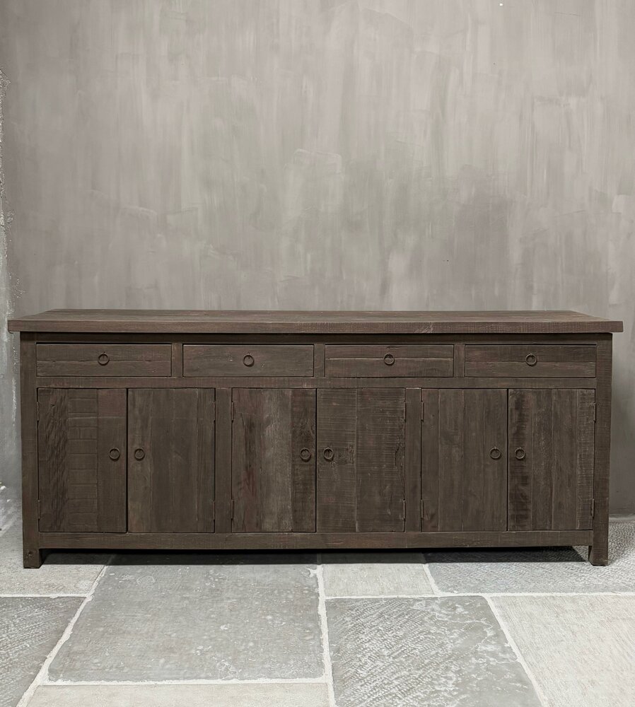 Dressoir Driftwood 6-deurs /4 lades 