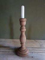 Houten kandelaar groot