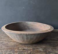 Houten schaal groot / houten schaal XL A