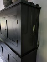 6- deurs kast Gili old black  (afhalen)