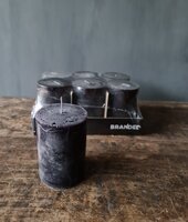 Stompkaars zwart (hoogte 8cm)