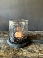 Windlicht bubbel By Mooss (hoogte 17,5cm)