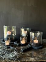 Windlicht bubbel By Mooss (hoogte 11cm)