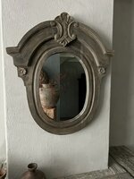 Spiegel Ossenoog hout