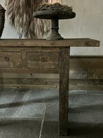 Sidetable driftwood 3 lades (140cm) GERESERVEERD 