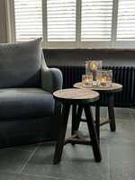 Salontafeltjes| bijzettafeltjes Driftwood  set 
