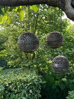 Ijzeren kettingen om decoratieballen op te hangen