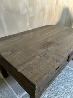 Salontafel Driftwood met 2 lades 100x60cm (afhalen)