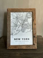 Fotolijst truckwood/ oud hout large B