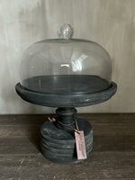 Taartplateau met stolp groot Aura Peeperkorn 