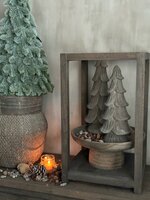 Houten kerstboom Rudolph Luksa medium