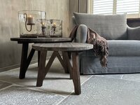 Ronde salontafels set Driftwood  A 