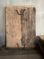 Tray railway,  houten dienblad medium A