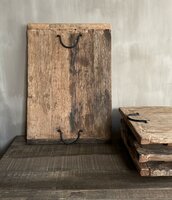 Tray railway,  houten dienblad medium A