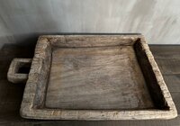 Houten bak met handvat | houten schaal met handvat 6