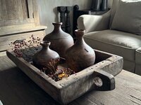 Houten bak met handvat | houten schaal met handvat 7