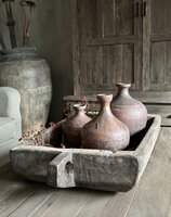 Houten bak met handvat | houten schaal met handvat 7