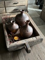 Houten bak met handvat | houten schaal met handvat 7