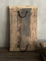 Tray railway,  houten dienblad small A