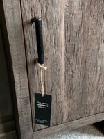 Toilet meubel oud hout inclusief granieten spoelbak 