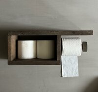 Toiletrol houder Driftwood 