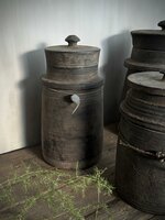 Hoffz houten kruik| Nepalese kruik Hoffz 9 (linker)