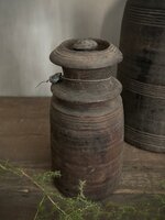 Hoffz houten kruik| Nepalese kruik Hoffz 11 (linker)