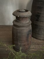 Hoffz houten kruik| Nepalese kruik Hoffz 11 (linker)