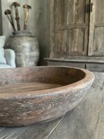 Houten schaal XL Aura Peeperkorn 