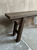 Houten bankje Driftwood  120cm (afhalen)