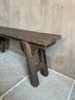 Houten bankje Driftwood  120cm (afhalen)