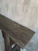 Houten bankje Driftwood  120cm (afhalen)