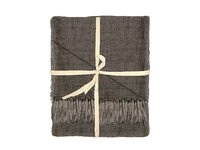 Linnen plaid bruin