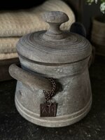 Potje met lepel Aura Peeperkorn 