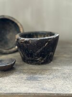 Oud speksteen schaaltje | oude picklepot B