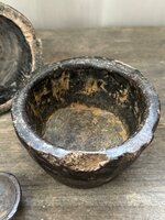 Oud speksteen schaaltje | oude picklepot B