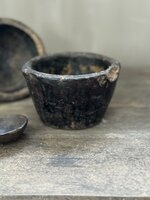 Oud speksteen schaaltje | oude picklepot B