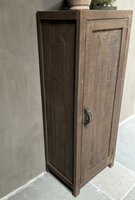 1 deurs kast| &eacute;&eacute;n deurs kast Driftwood  hoogte 140cm  A (afhalen)