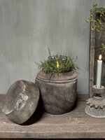 Unieke pot met deksel Luksa D