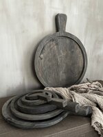 Amuseplank |serveerplank| plank met handvat 40cm