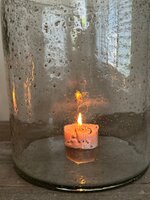 Windlicht Aura Peeperkorn 21x21x23cm