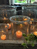 Windlicht Aura Peeperkorn 14x14x17cm