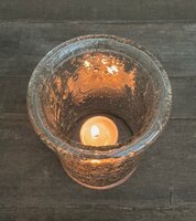 Windlicht Aura Peeperkorn 9x9x12cm